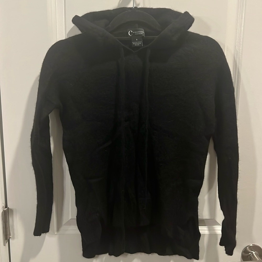 Black C by Bloomingdale’s Cashmere Pullover Hoodie